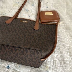 Michael Kors Dark Brown Signature Tote